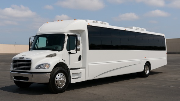Exterior of Charter Bus Company Eau Claire's 18 Passenger Minibus in Eau Claire
