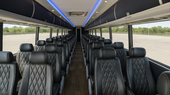 eau claire 50 passenger charter bus rental