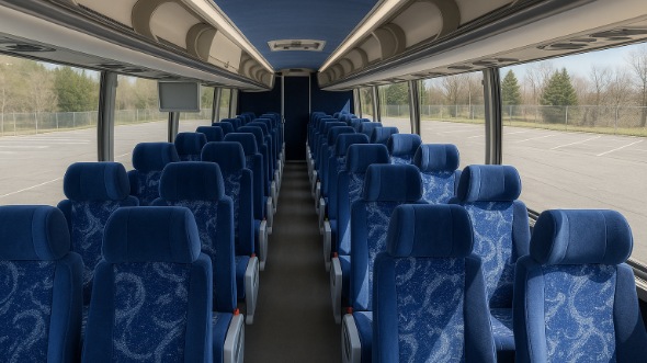 eau claire 54 passenger charter bus rental
