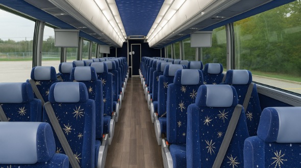 eau claire 56 passenger charter bus rental