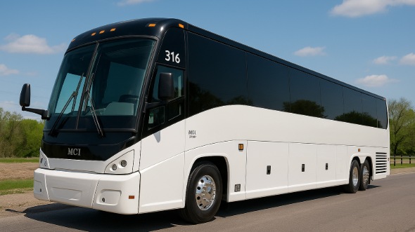 eau claire government and military bus rentals